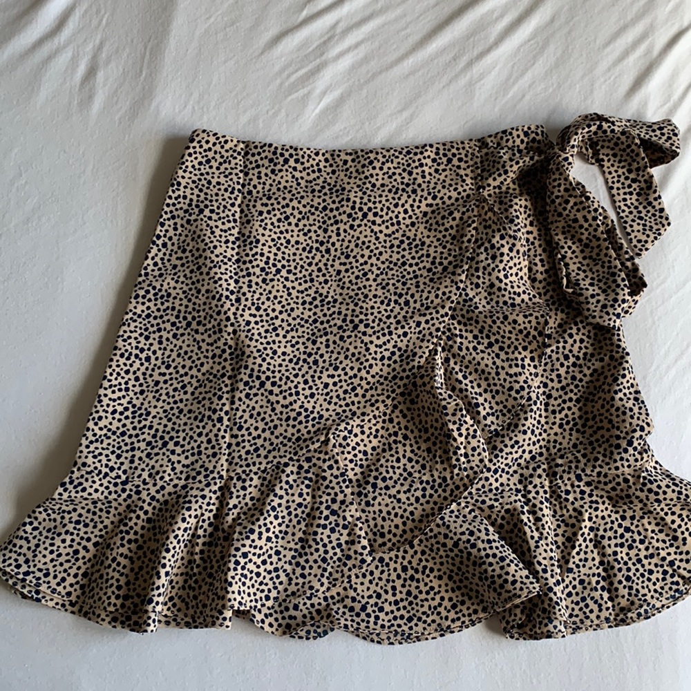 Leopard print Princess Polly skirt